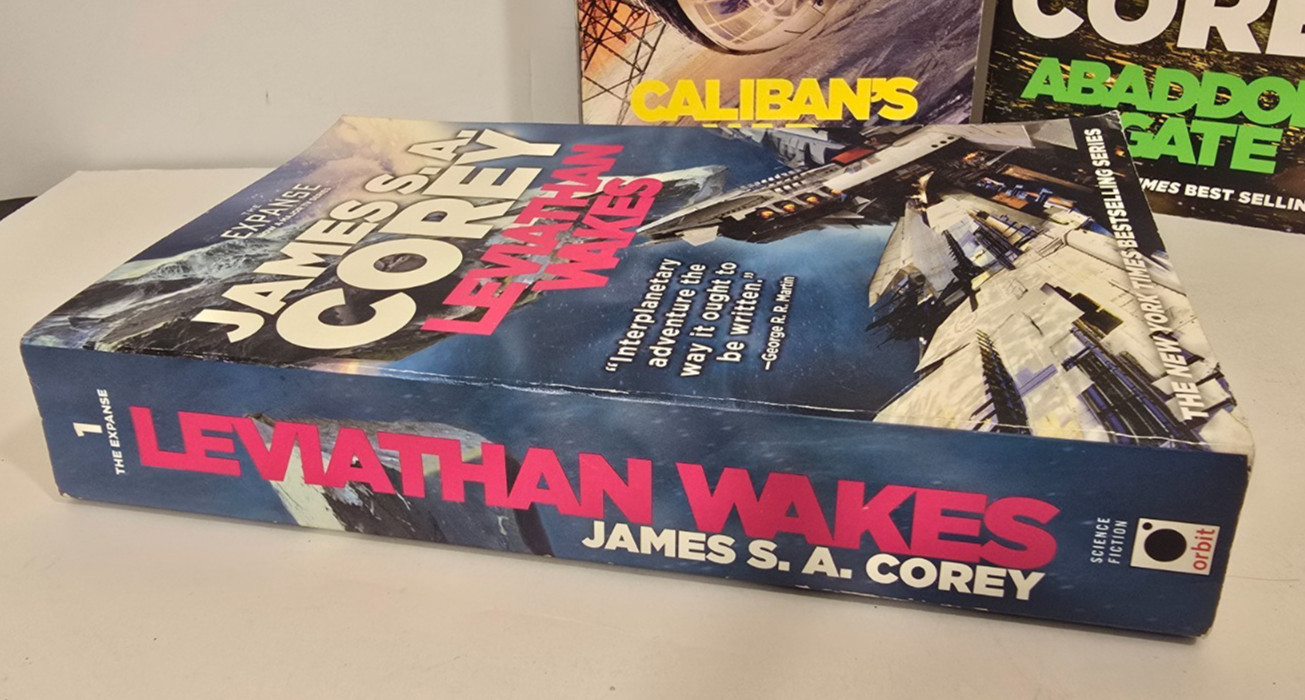 Lot of 3 The Expanse Trade Paperback books 1-3 by James S. A. Corey