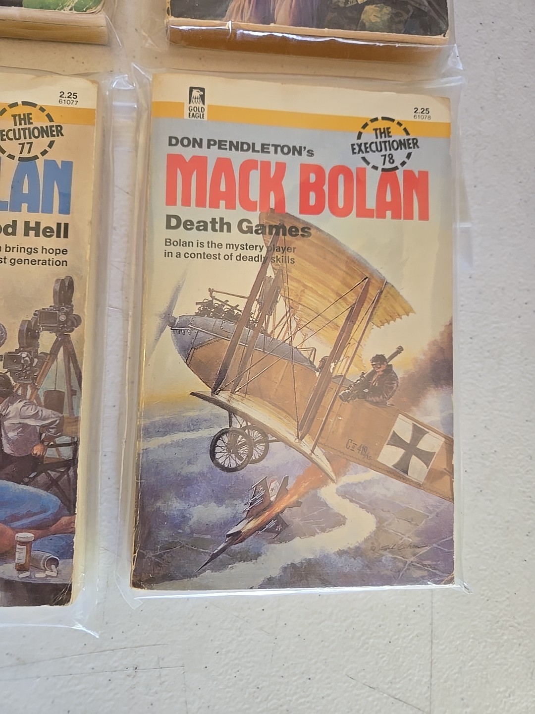 Don Pendletons Mack Bolan Paperback Lot Of 12