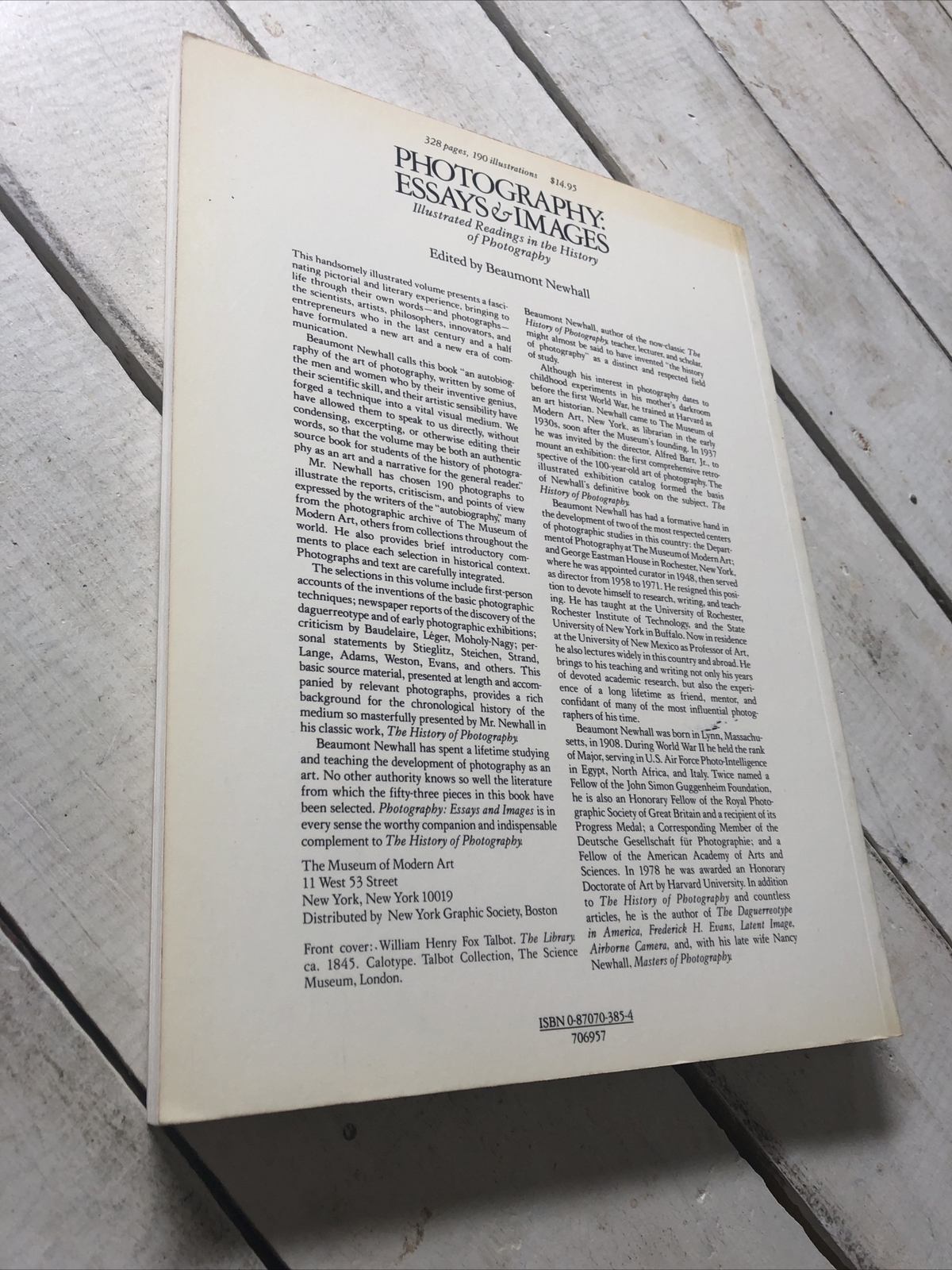 Photography Essays & Images History of Photography Illustrated Reader