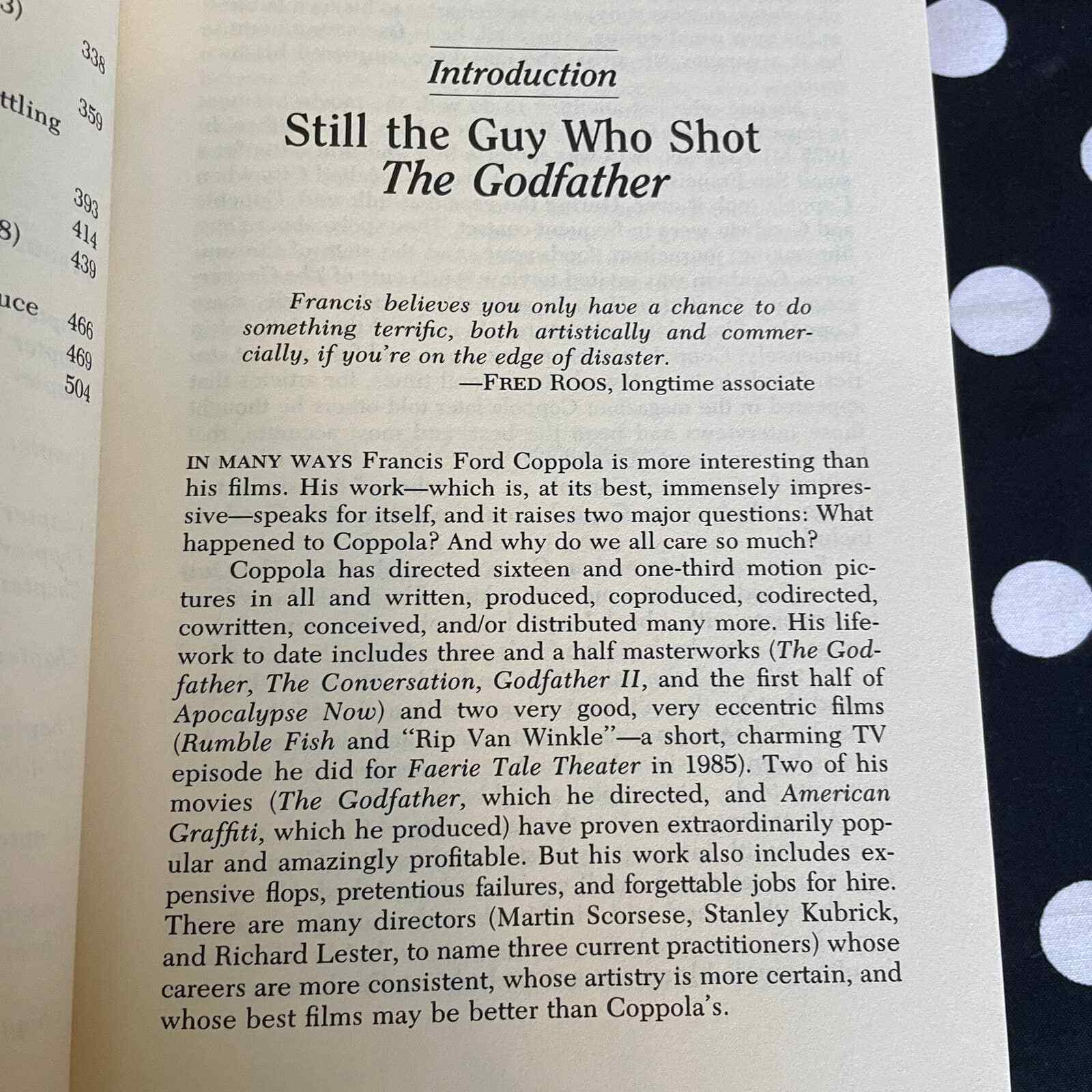 On the Edge: The Life and Times of Francis Coppola by Michael Goodwin Naomi Wise