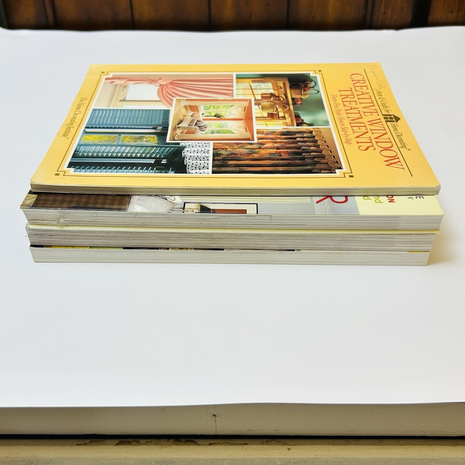 Lot Of 4 Window Treatment Wall Decor Interior Decorating Books