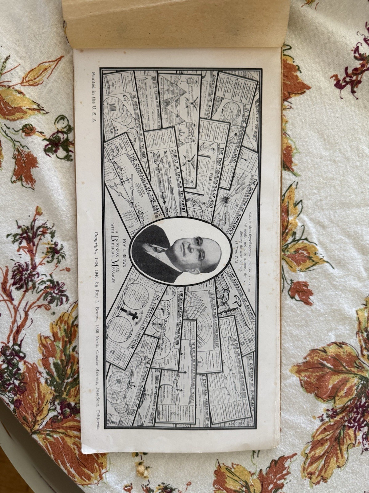 Dispensational Truth by Clarence Larkin And Truth On Canvas By Roy Brown