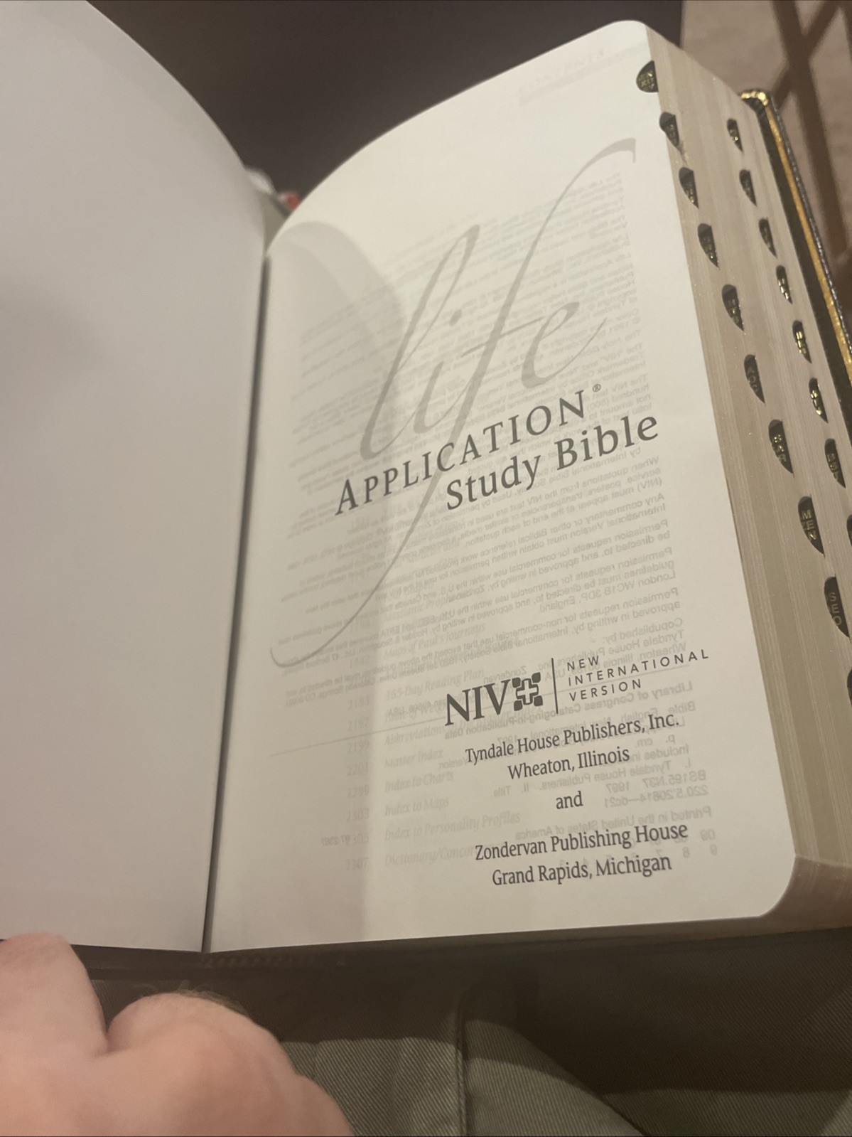NIV Thinline Bible by Zondervan Staff (2005, Leather)