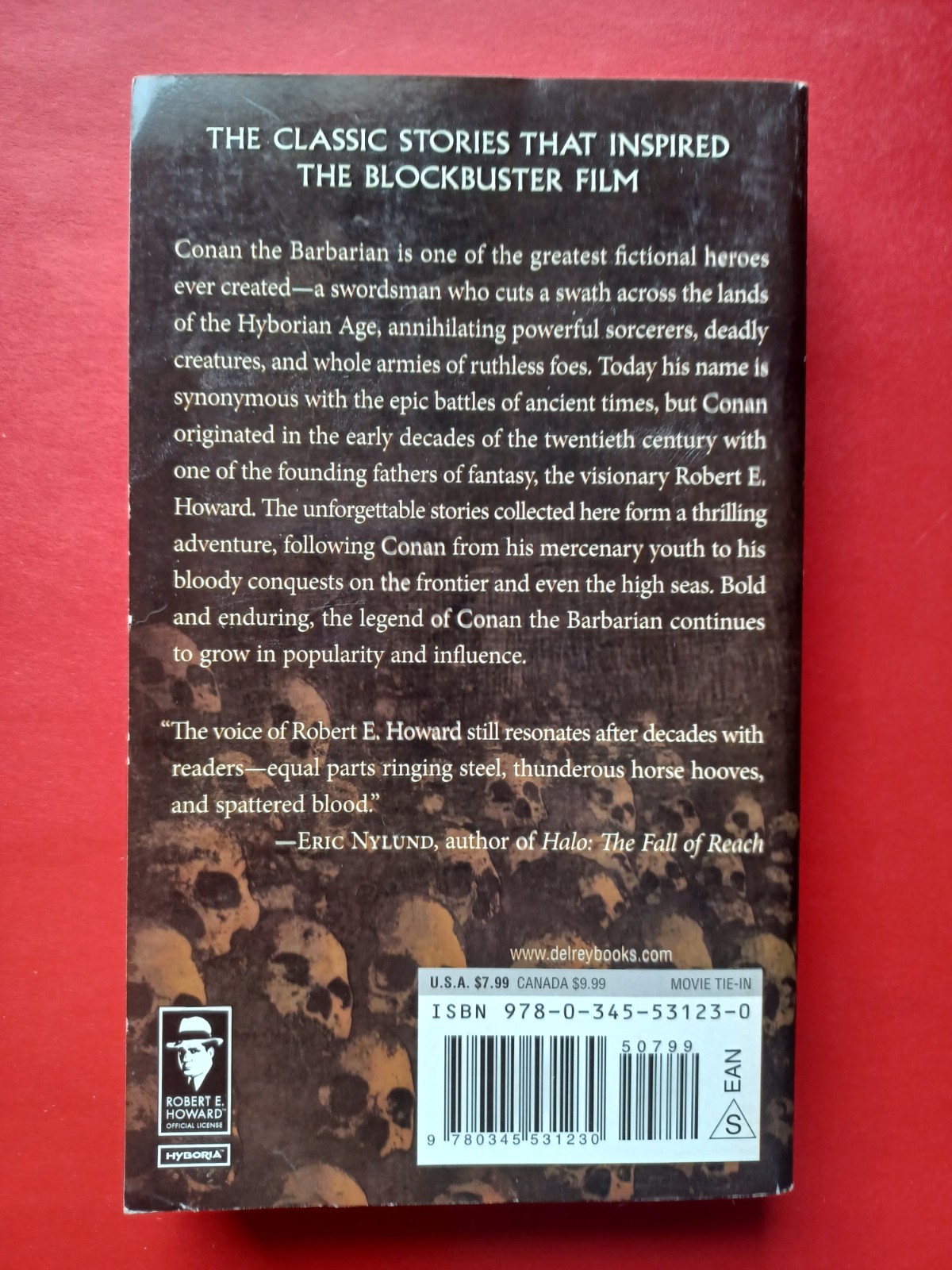Conan the Barbarian by Robert E. Howard (2011) Del Rey Movie Tie-In