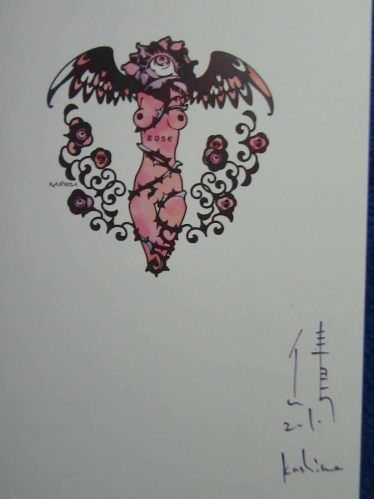 KASHIMA SHEER MAGIC HARDCOVER SIGNED PAN EXOTICA TREVILLE