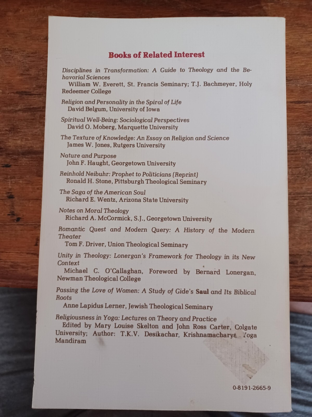SUBJECTIVITY AND RELIGIOUS BELIEF: AN HISTORICAL, CRITICAL STUDY – C. S. Evans
