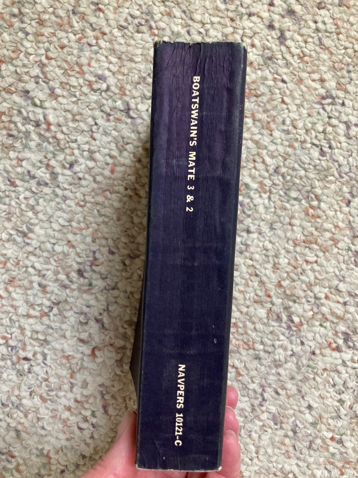 Vintage 1959 2nd Ed. Boatswain’s Mate 3 & 2 Navy Training Course NAVPERS 10121-C