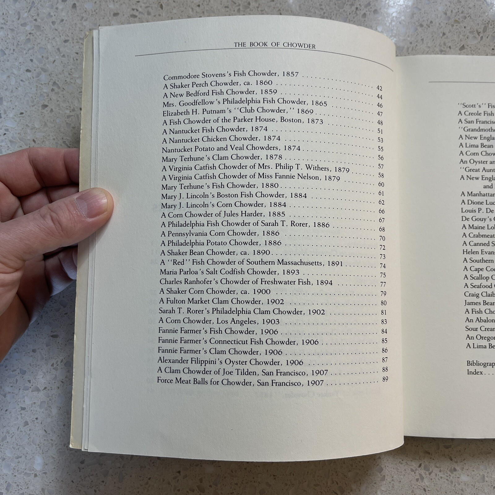 The Book of Chowder – Richard J. Hooker – Harvard Common Press – Good – B62