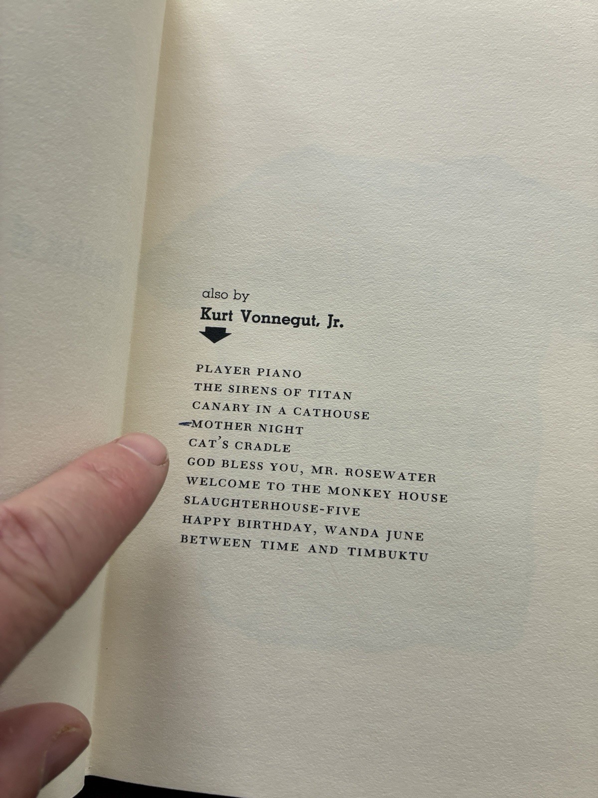 1973 Breakfast of Champions Kurt Vonnegut 1st Edition 1st Printing + Dust Jacket