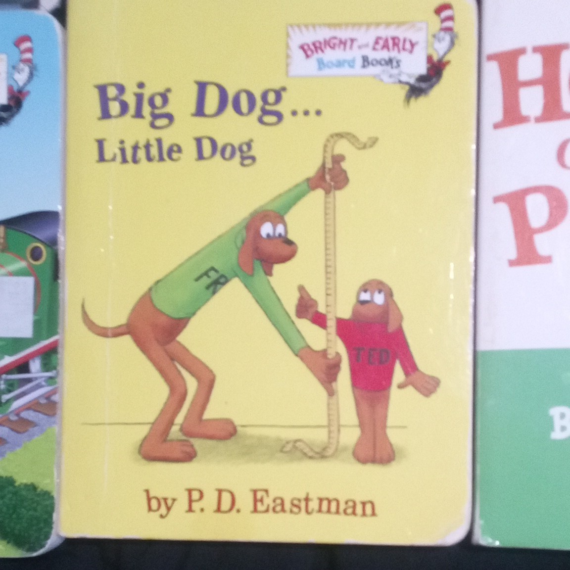 Dr. Seuss & P.D. Eastman Board Book Lot – Farm Animals, Trains, Dogs, Ages 2-3