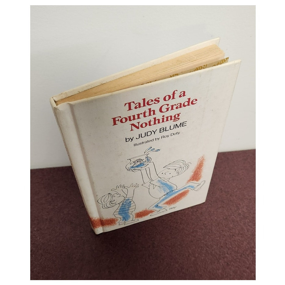 Tales Of Forth Grade Nothing First Edition Judy Blume Hardback Great Condition