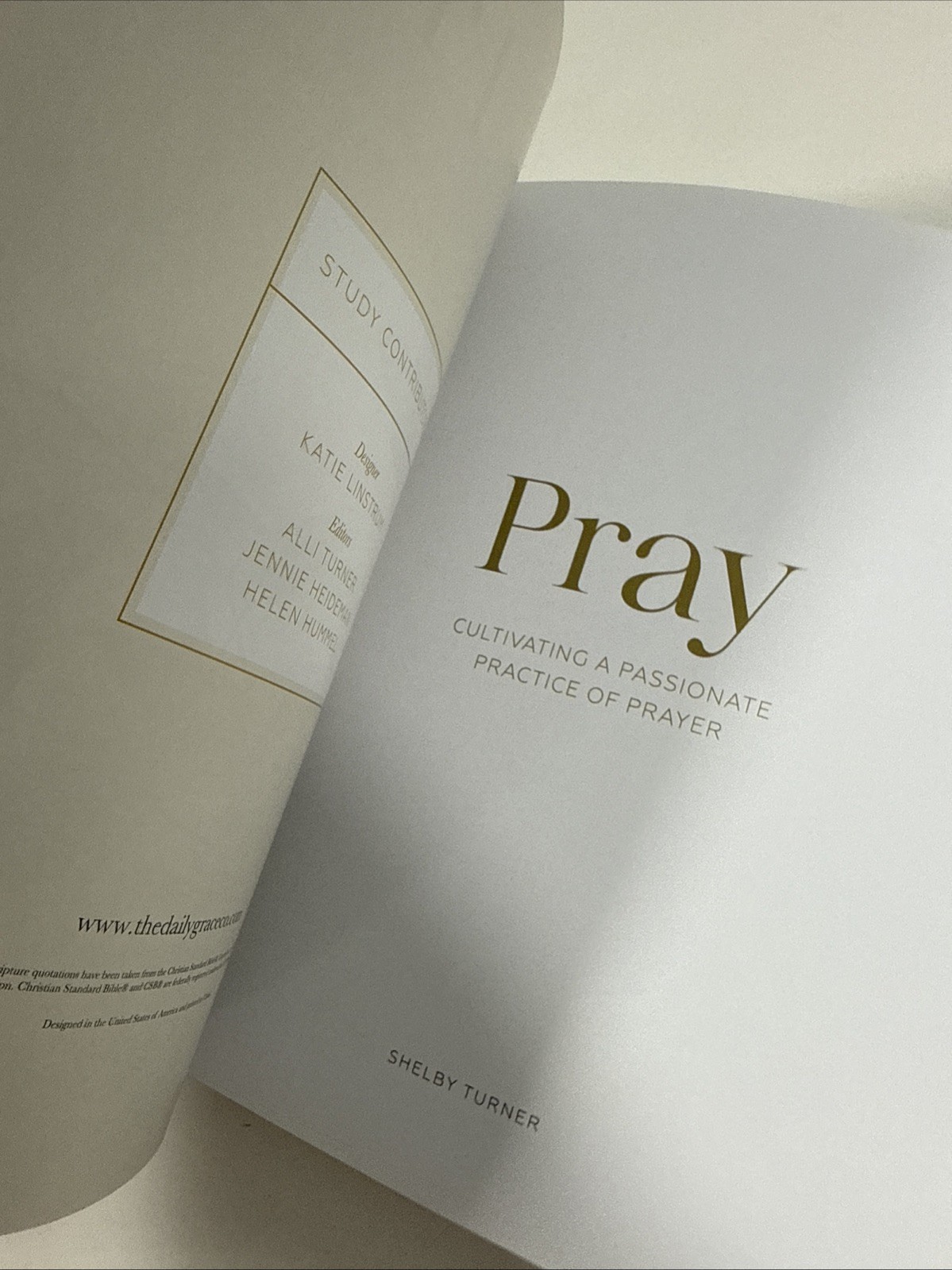 Pray | Cultivating a Passionate Practice of Prayer Workbook Turner Book PB