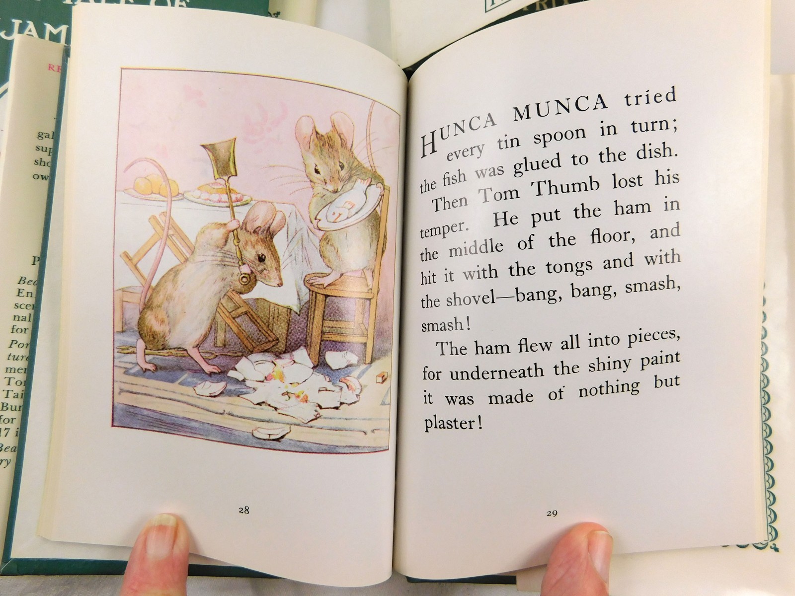 Peter Rabbit Library Editions, Beatrix Potter, Books 1 – 6 Hardcover Warne 1976