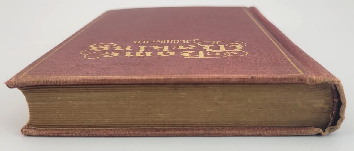 Antique 1921 Home Making J R Miller DD Hardcover Book Christian Family Vintage