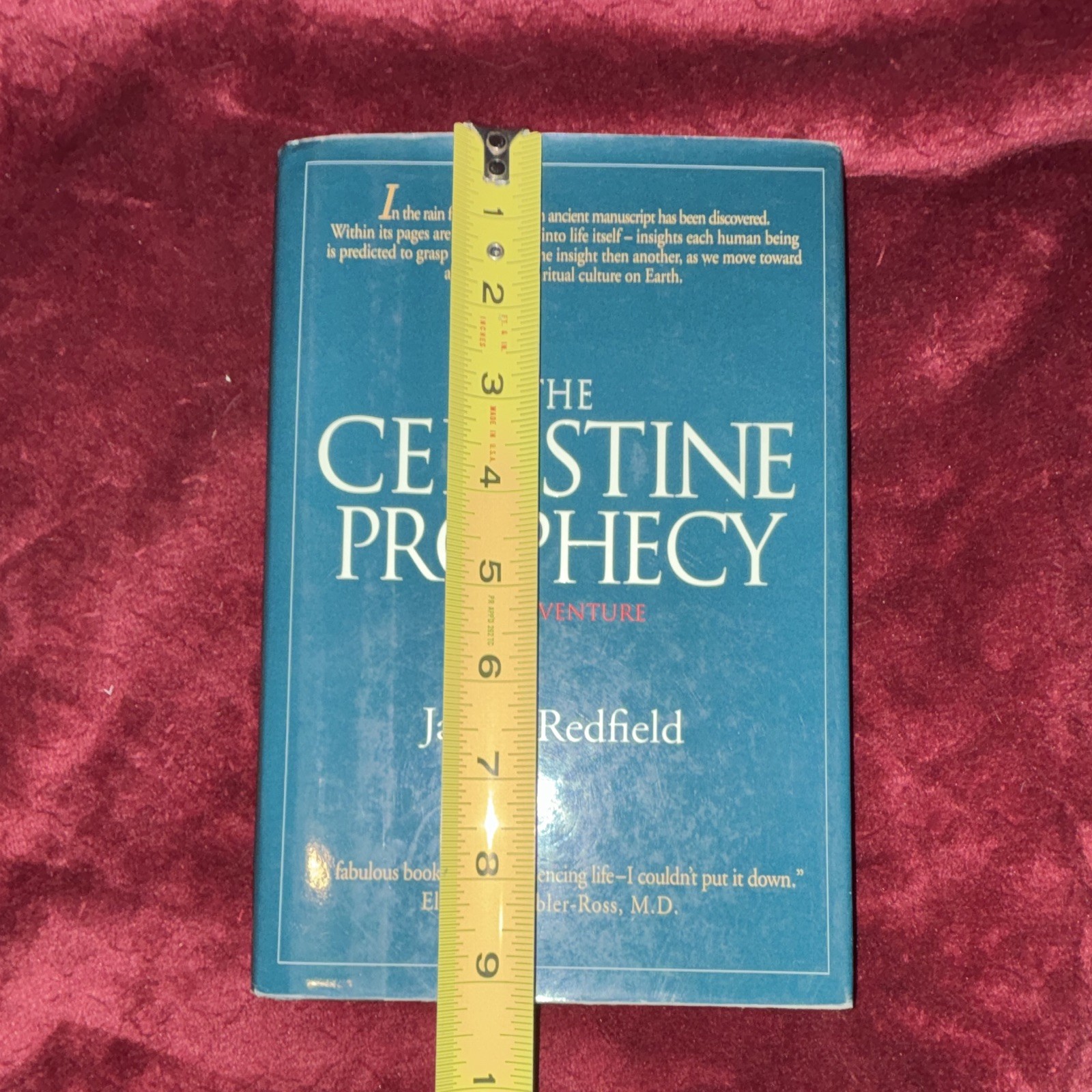 James Redfield The Celestine Prophecy: An Adventure Hardcover w/ Dust Jacket