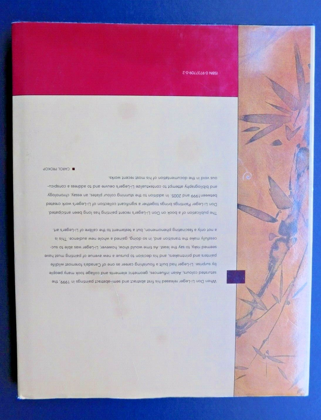 Collection of color paintings by artist DON LI-LEGER 2005 hardcover 124 pages DJ