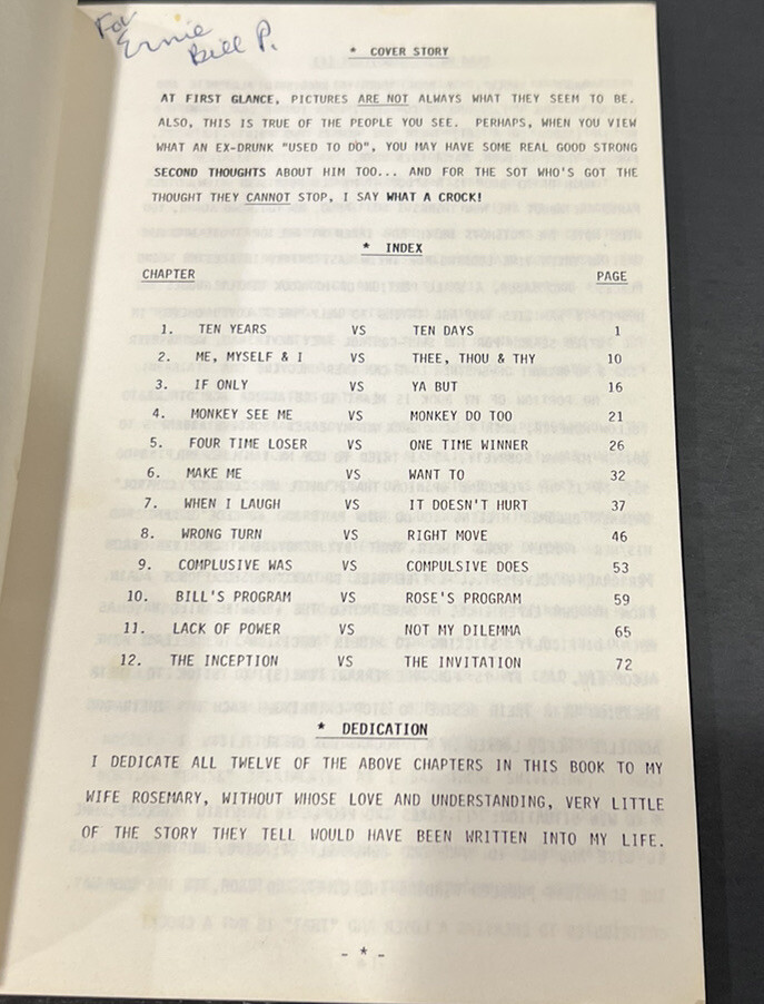 WHAT A CROCK By Bill P. Booklet P/B