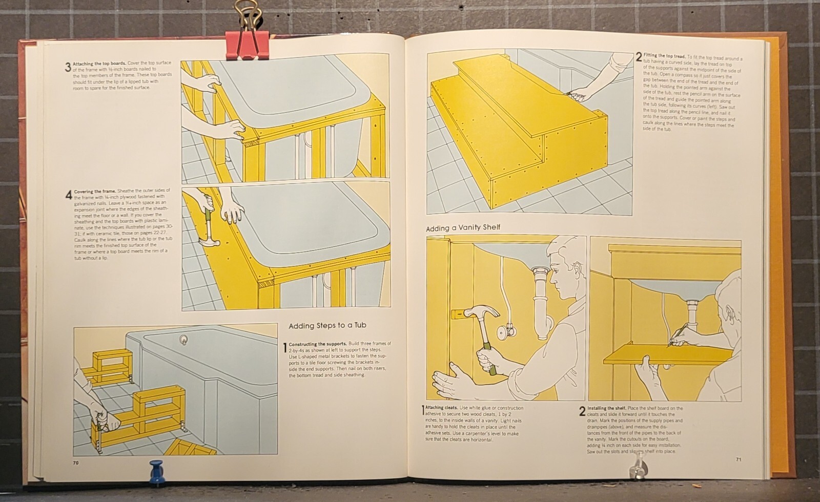 Kitchens and Bathrooms: by Time-Life Books Editors 1977, Hardcover B233