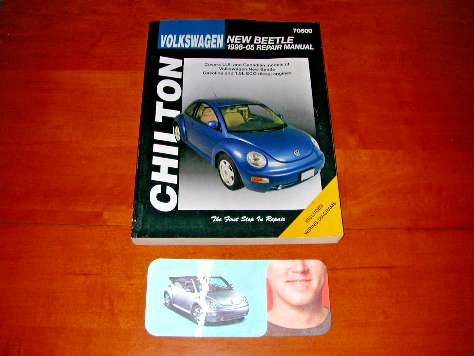 1998 2005 VOLKSWAGEN NEW BEETLE CHILTON REPAIR MANUAL CLN GAS & DIESEL ENGINES