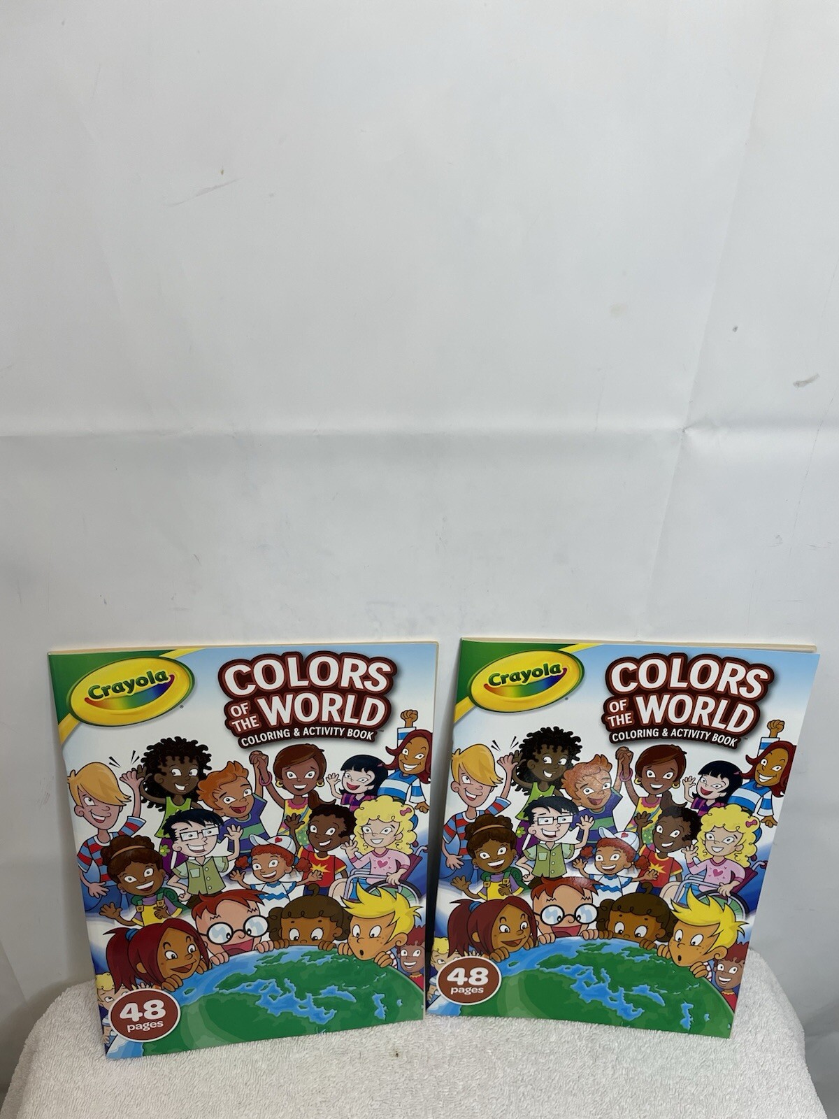 Lot Of 2Crayola Colors of the World Coloring & Activity Book for Kids – 48 pages