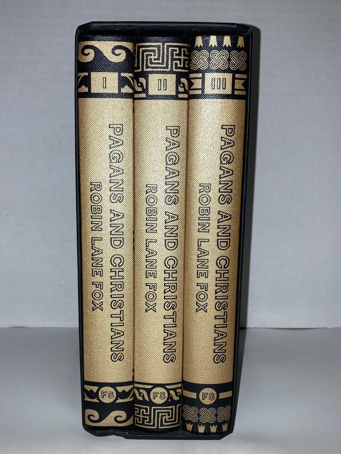 Robin Lane Fox – Pagans And Christians 3 Volume Set 2010 Folio Society Books