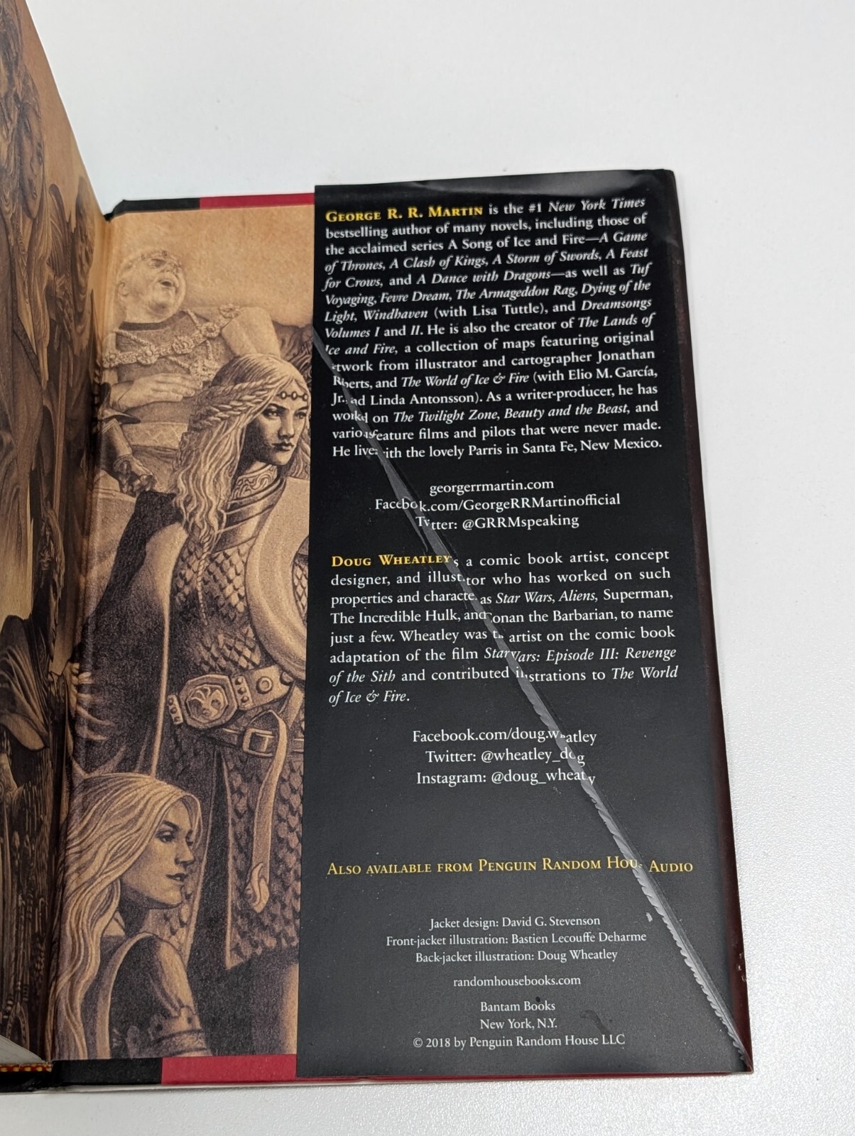 George R.R. Martin – Fire & Blood 1st Ed 1st Printing US Edition, HC, VG