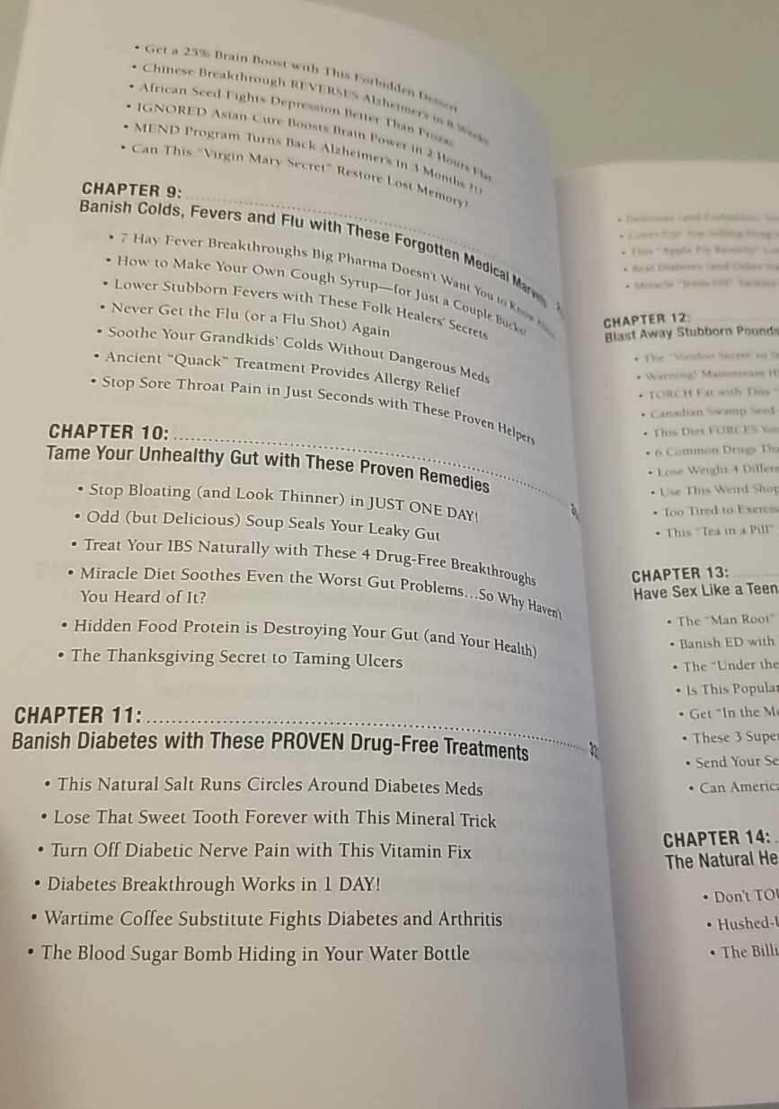 UNCENSORED HEALTH 25 Forbidden Cures You Can Have Today – Volume 2 Paperback