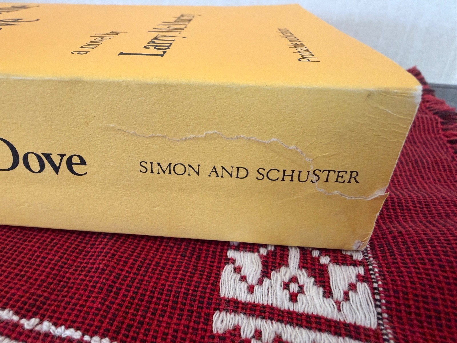 LONESOME DOVE by Larry McMurtry, Advance Uncorrected Proofs, Unread, Fine
