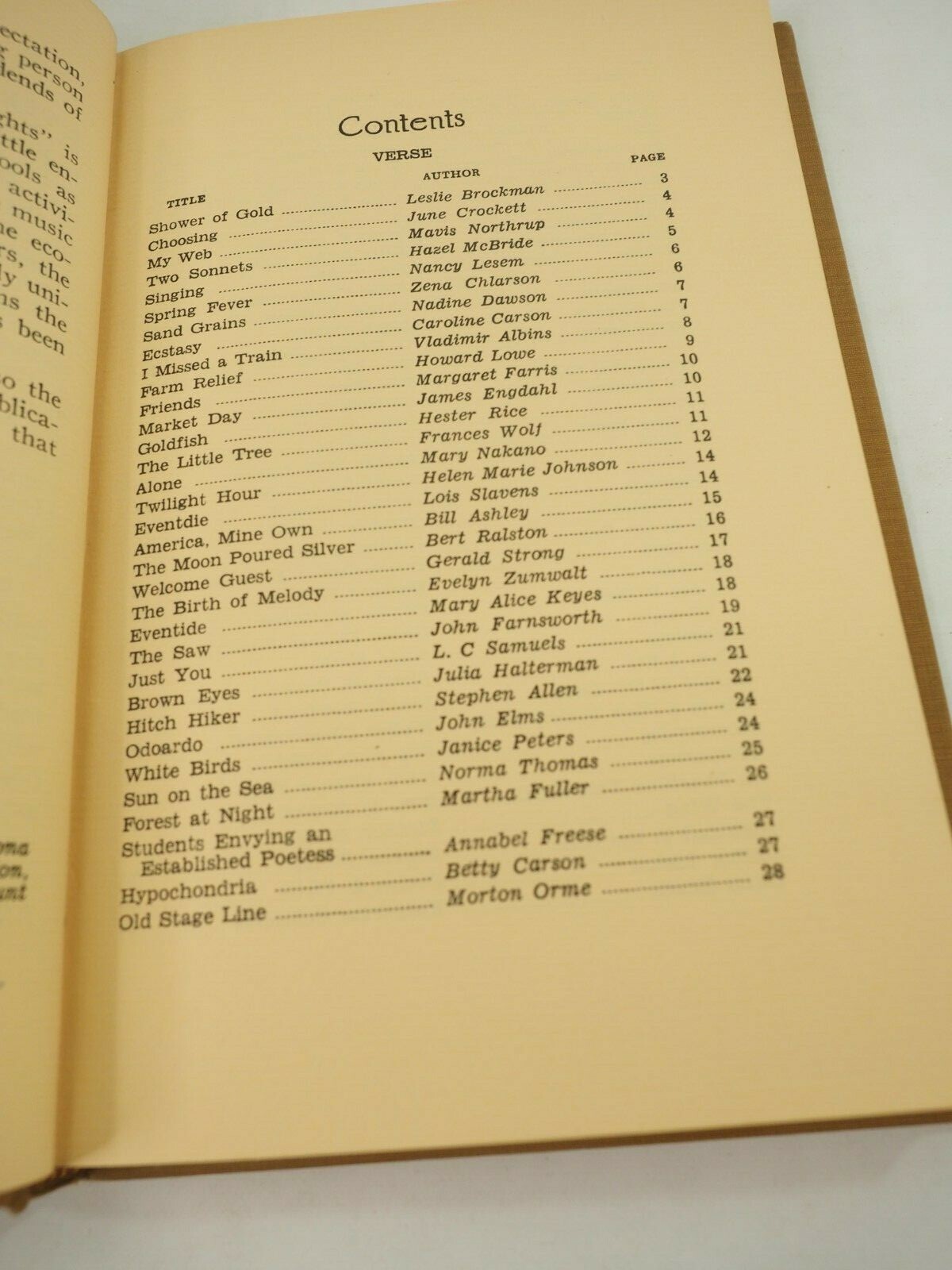 Shower of Gold A Book of Student Prose and Verse Phoenix Union High 1941
