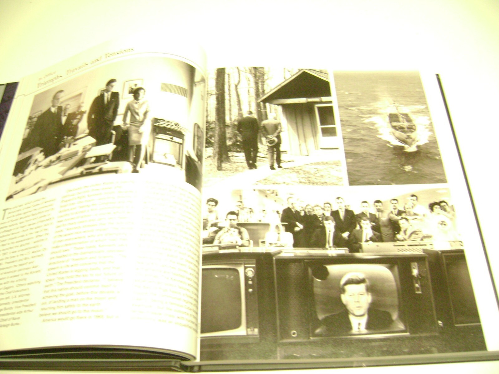 Huge 2014 Time-Life Hardcover Book, The Day KENNEDY Died, Facts+Photos,224 pages