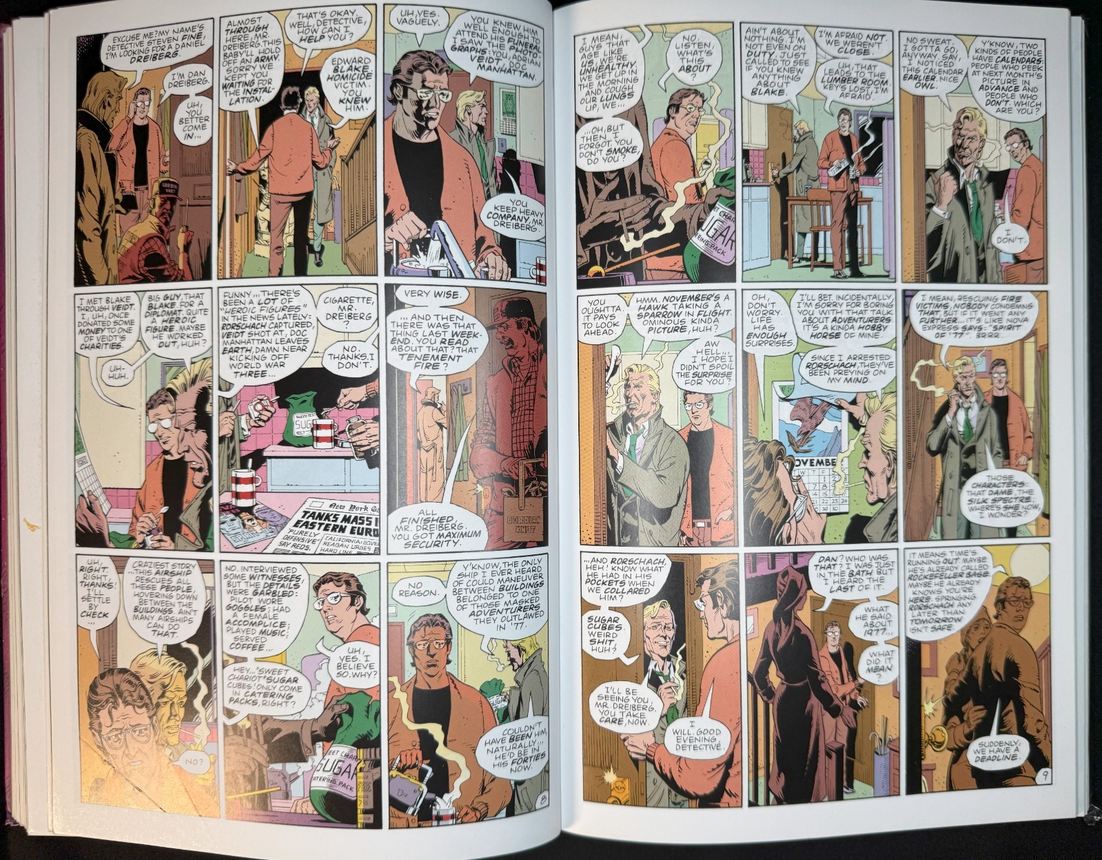 Watchmen 2013 HC – DC Modern Classics Edition – Alan Moore Comic Graphic Novel