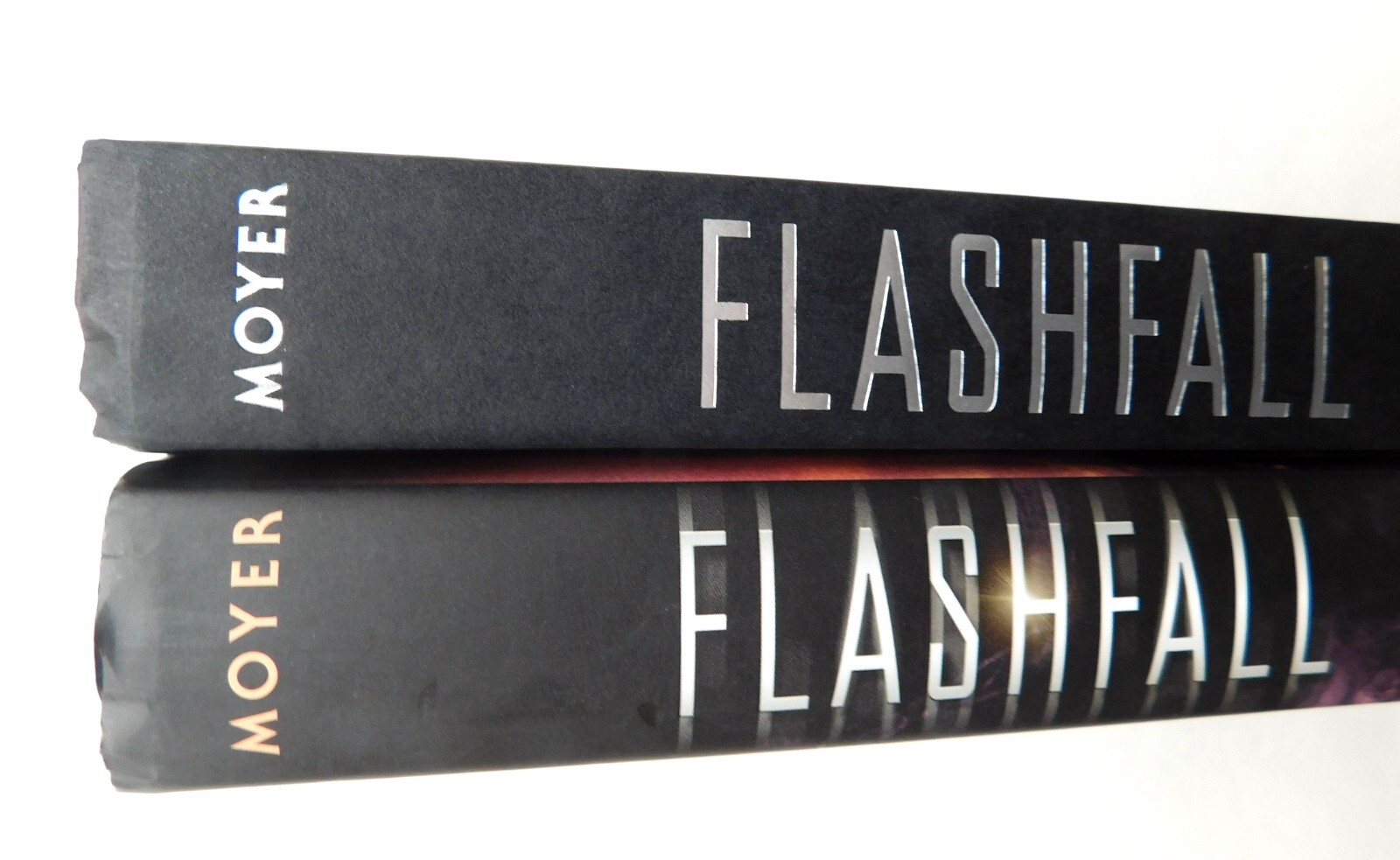 *SIGNED* JENNY MOYER Hardcover 1st edition FLASHFALL 2016 DJ 342 pages Unread