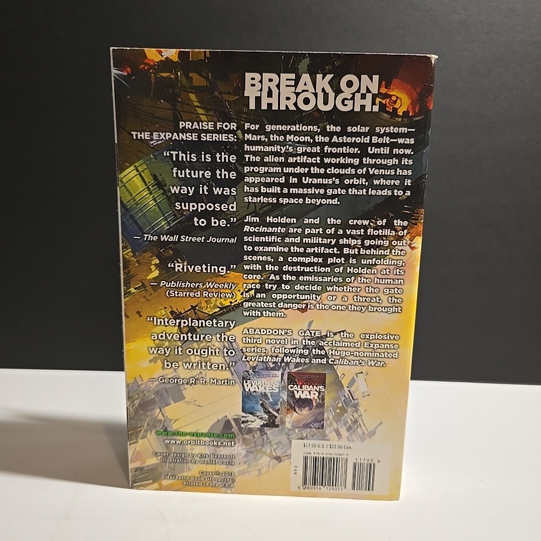 The Expanse Ser.: Abaddon’s Gate by James S. A. Corey (2013, Trade Paperback)