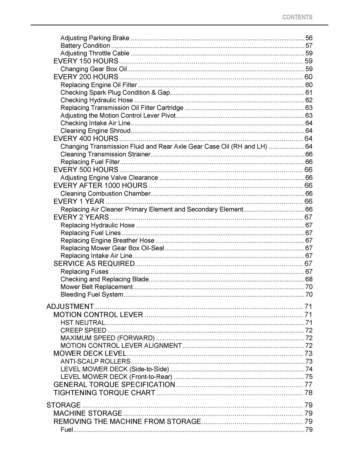 KUBOTA ZG222A-AU ZG227A-AU ZERO TURN MOWER OPERATORS MANUAL , WIRE BOUND, JACKET