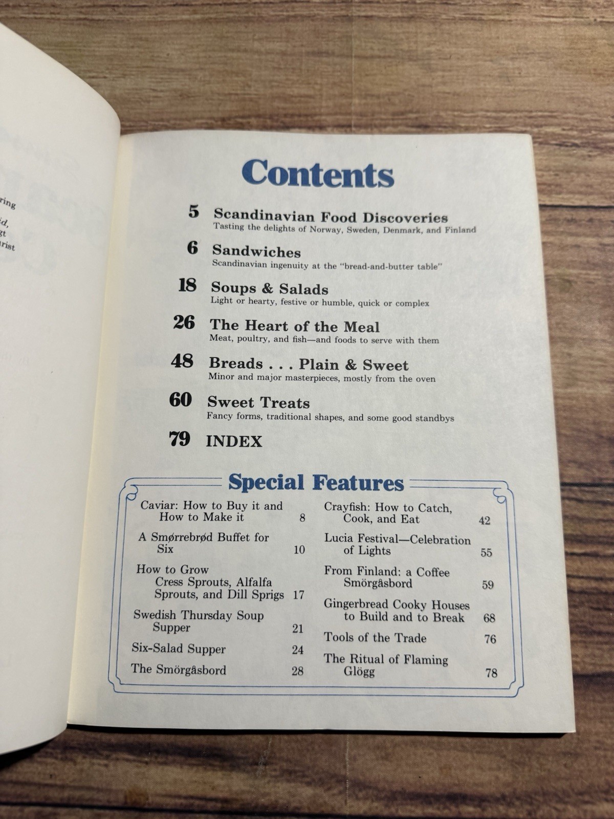 Vintage 1975 Sunset Scandinavian Cookbook Recipes Cook Book Cooking
