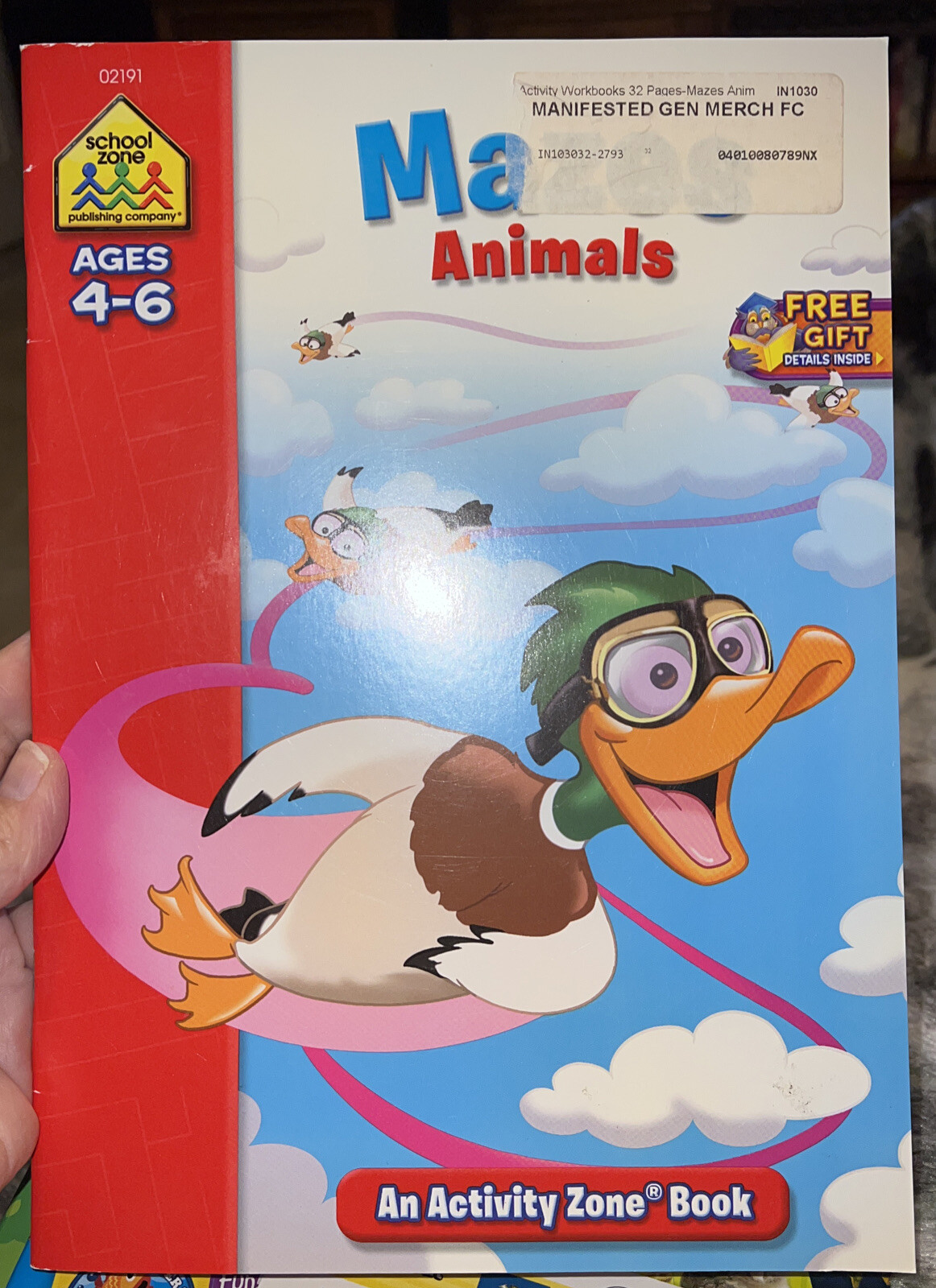 Mazes: Animals: Ages 4-6 (Activity Zone) by Jennifer Neumann Brand New 2004