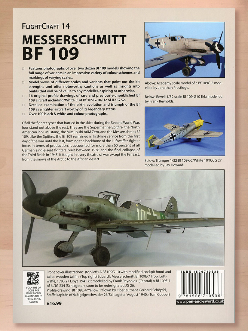 Messerschmitt Bf 109 (FlightCraft) by Robert Jackson (2018 PB); Brand New