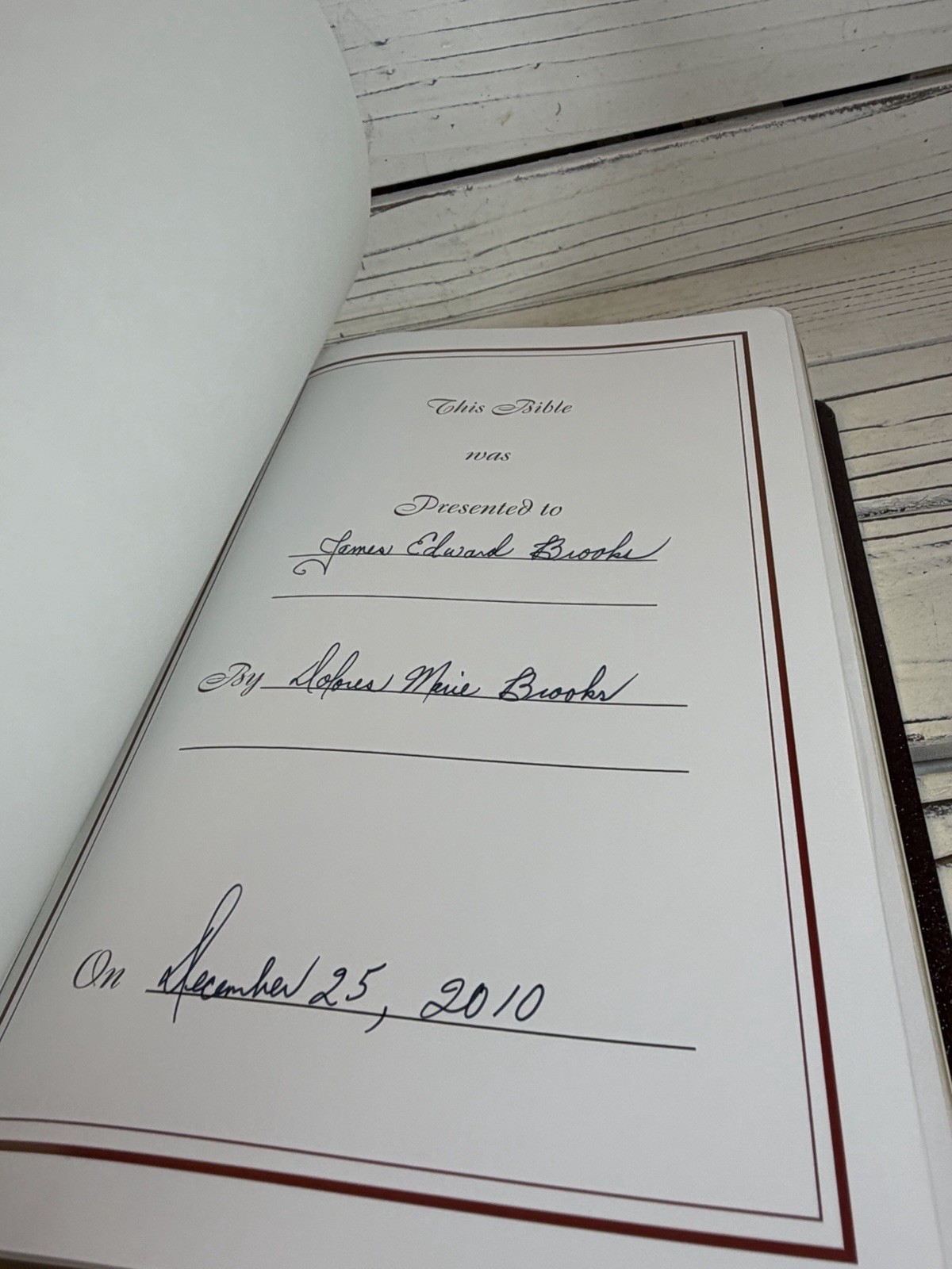 KJV Jack Van Impe Prophecy Bible Burgundy Leather Red Letter Limited Special Ed.