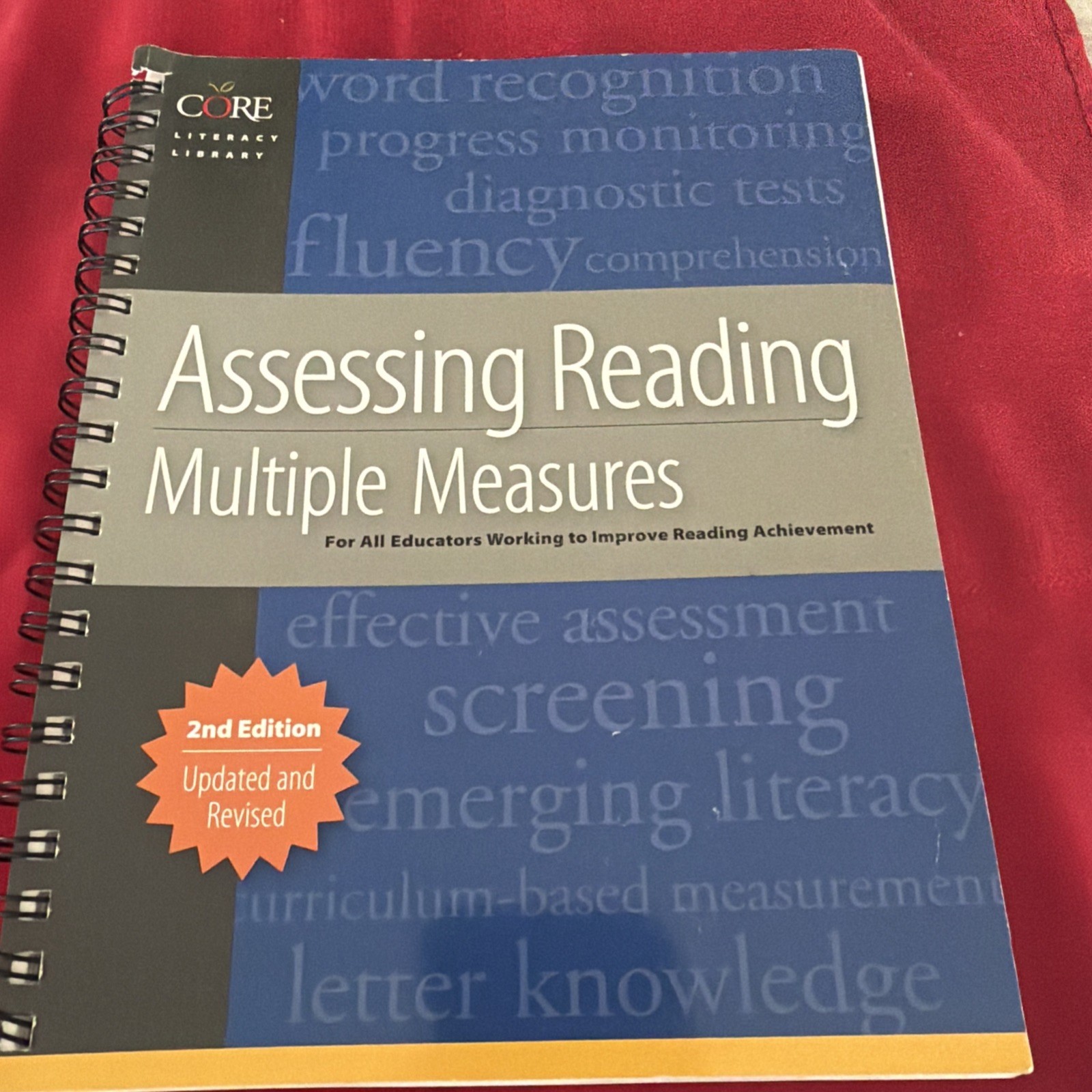 Arena Press Assessing Reading Multiple Measures Revised 2nd Ed Spiral Bound CORE