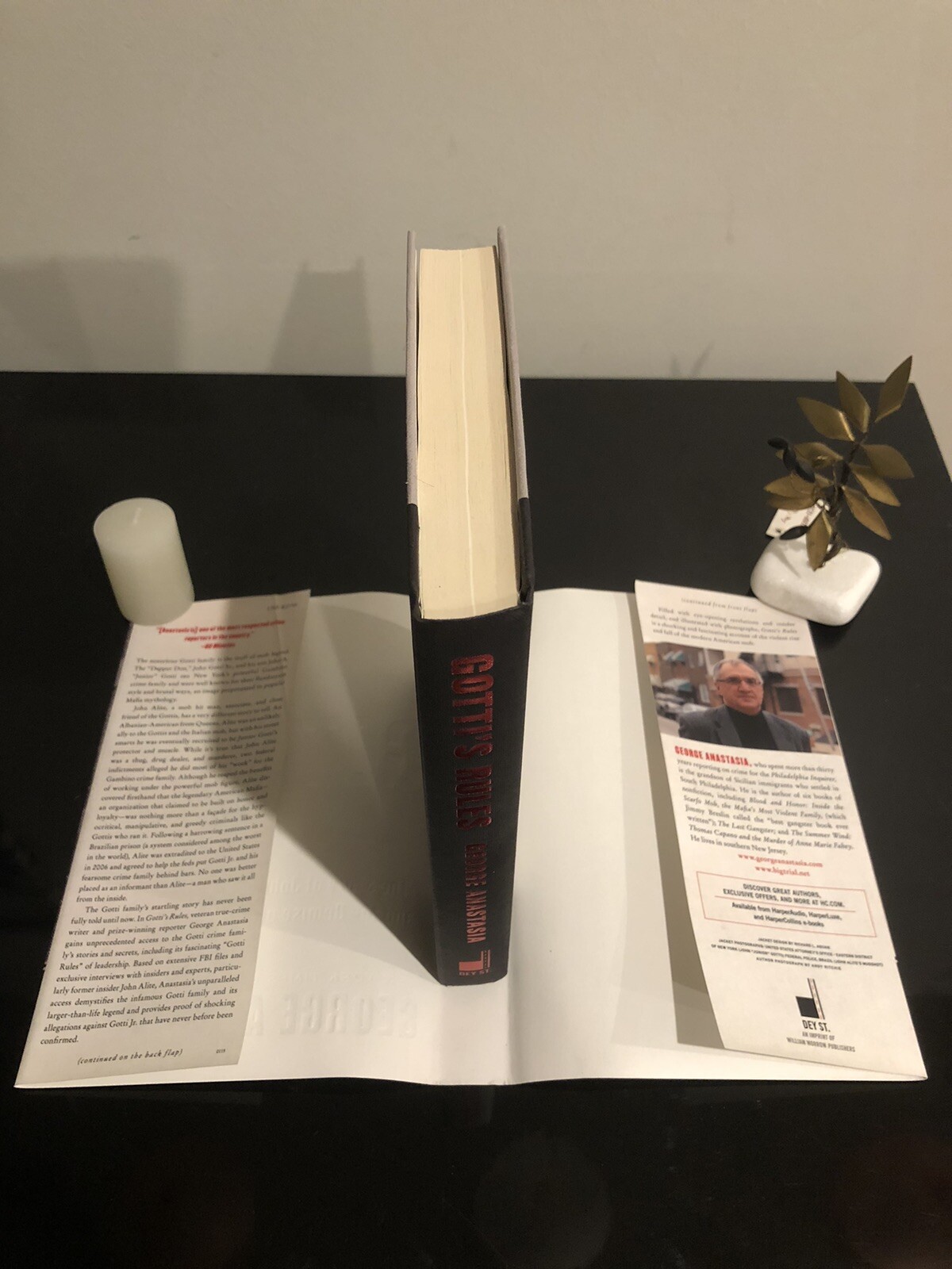 Gotti’s Rules:G Anastasia.Dey St 2015 First Ed/First Pr.H/C D/J Good.True Crime.