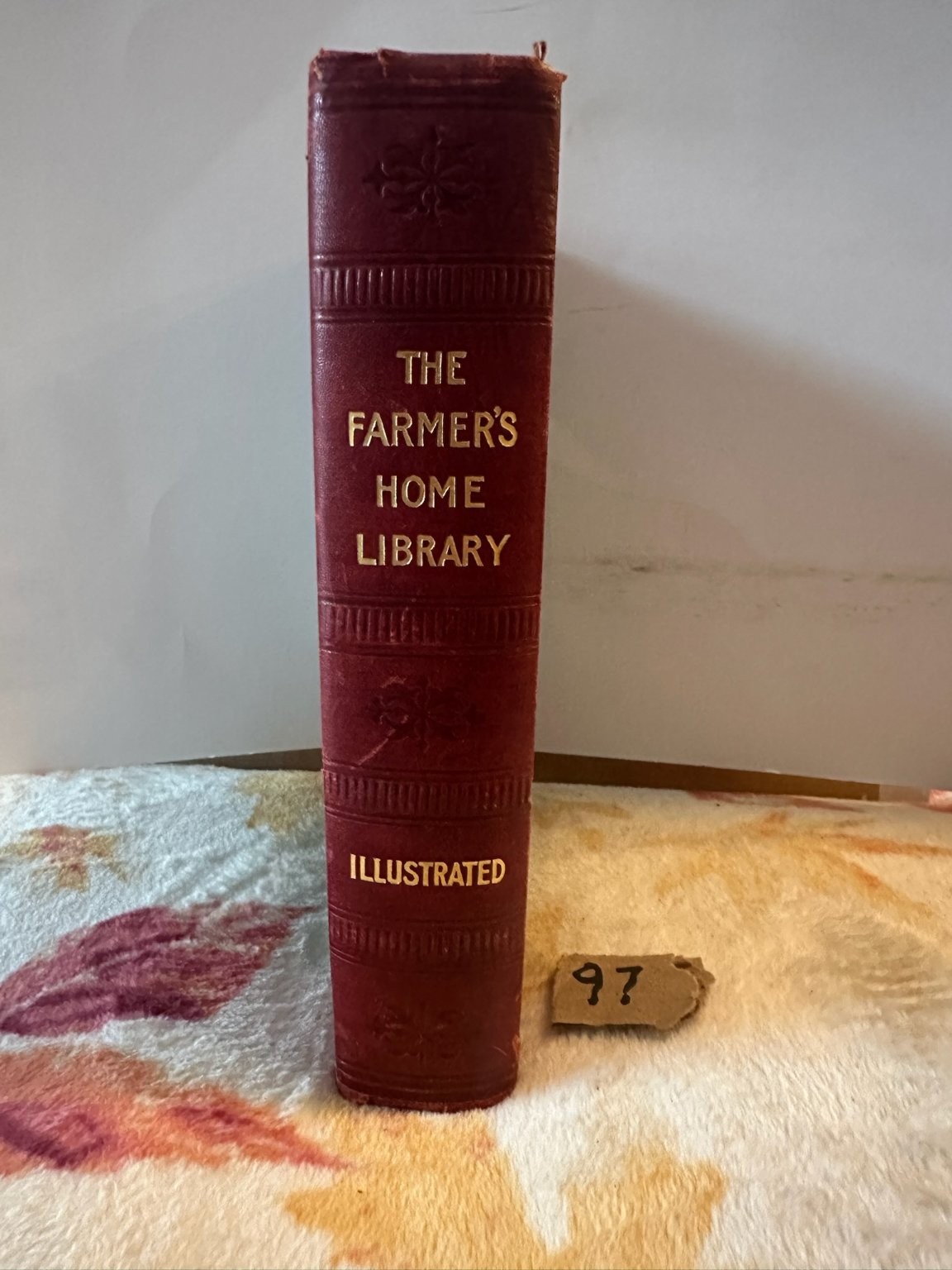 The Farmer’s Home Library L.G. Stahl 1914 Illustrated Antique Book