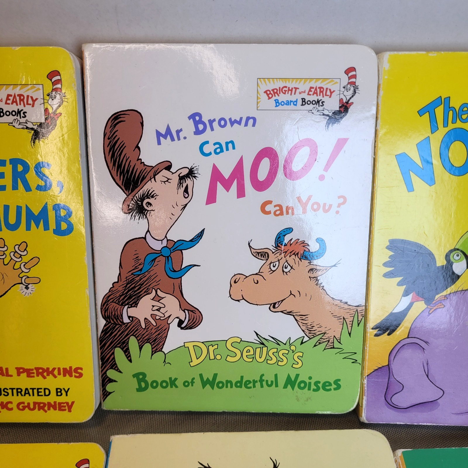 Bright And Early Board Books Dr Seuss Assorted Set Of 6 Children’s Books