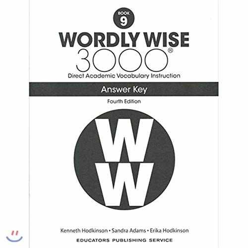 Wordly Wise, Grade 9 – Paperback, by Hodkinson Kenneth – Very Good o