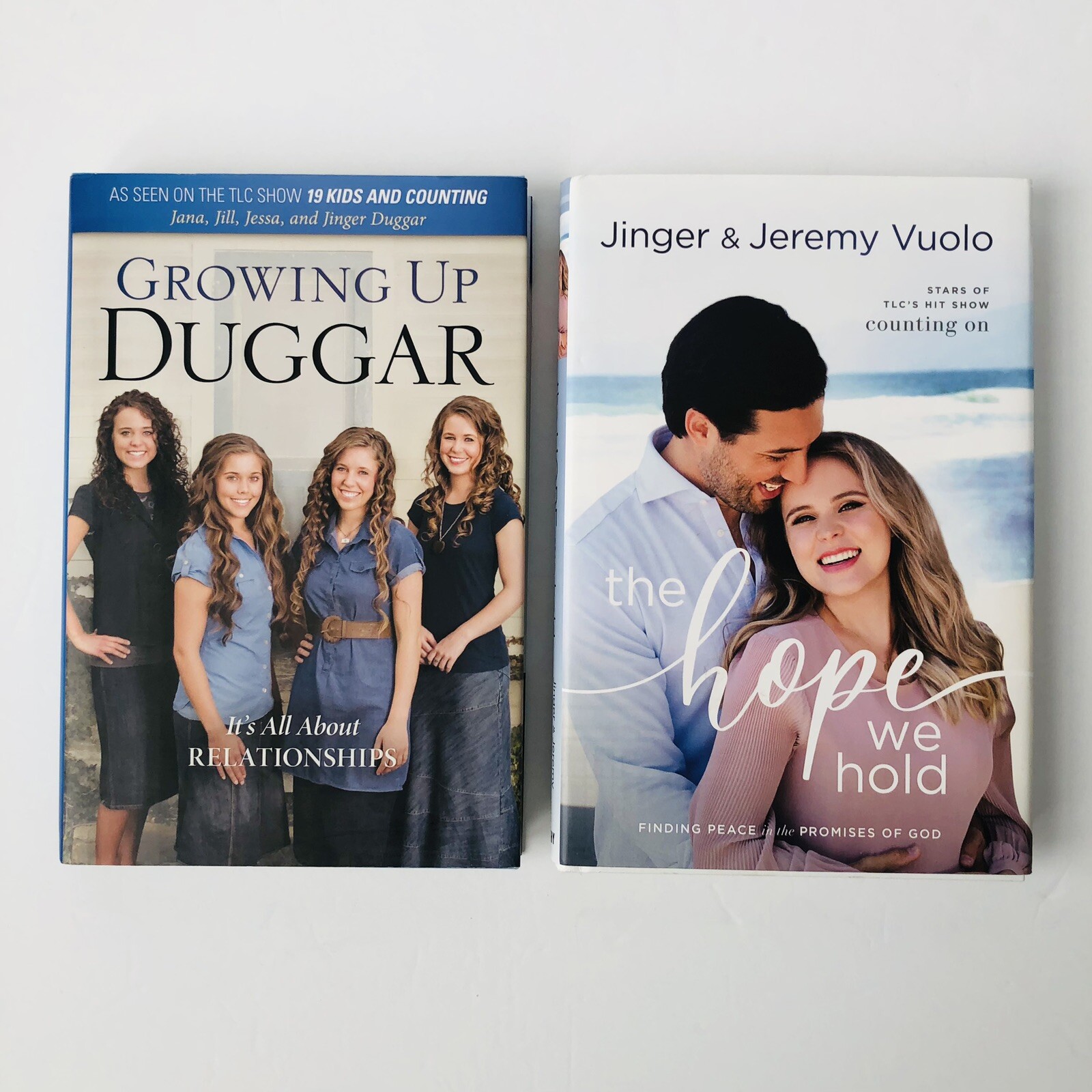 2 Bk Lot The Hope We Hold Jinger Jeremy Vuolo, Growing Up Duggar Jana Jill Jessa
