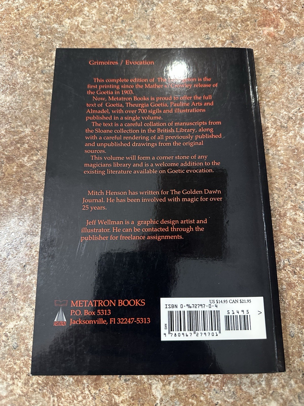 Lemegeton The Complete Lesser Key Of Solomon Mitch Henson 1999 1st Ed Occult