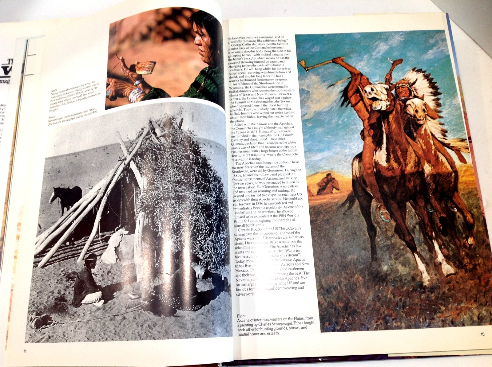 The American West Images of the Past and Present by Tim Newark 1985