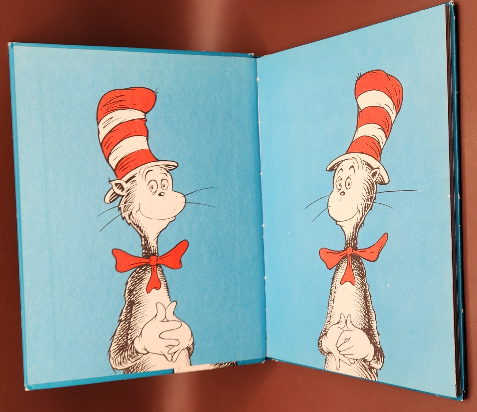 Vintage 1957 Dr. Seuss The Cat in the Hat Beginner Books Hardcover VG Clean