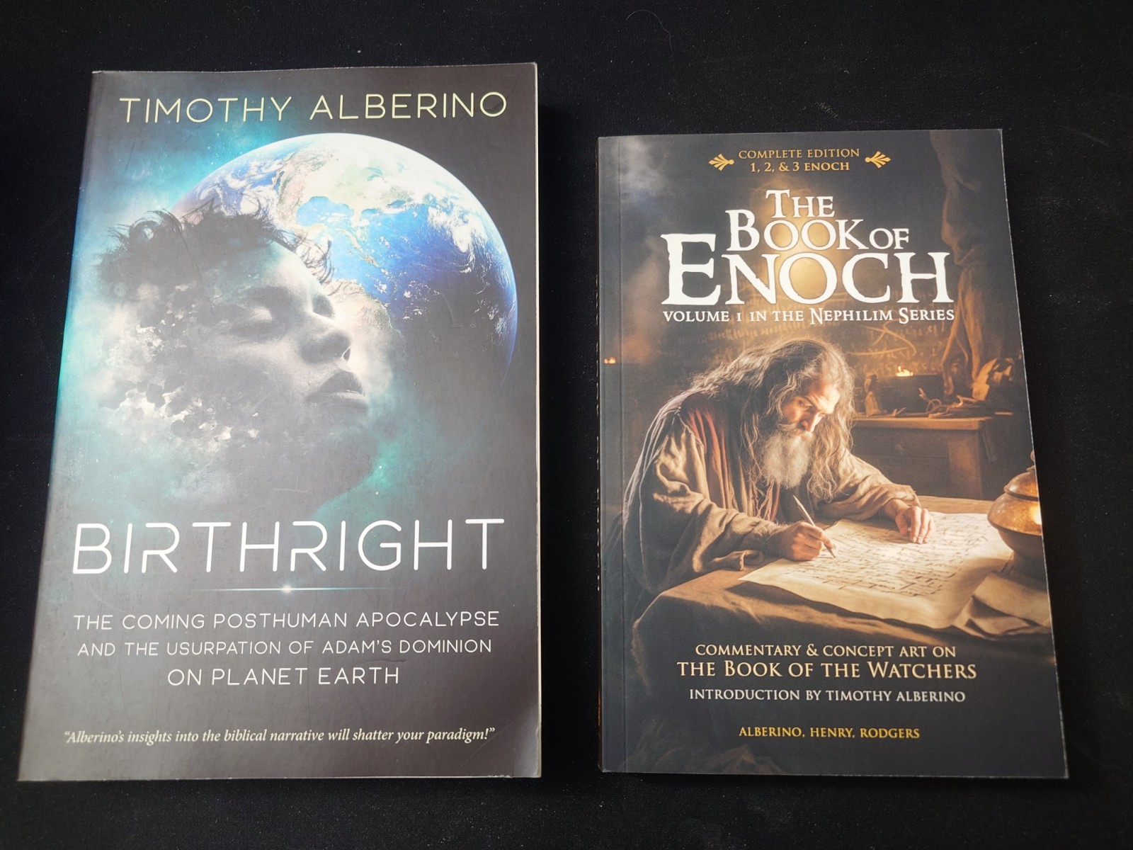 Birthright and The book of Enoch bundle Timmothy alberino