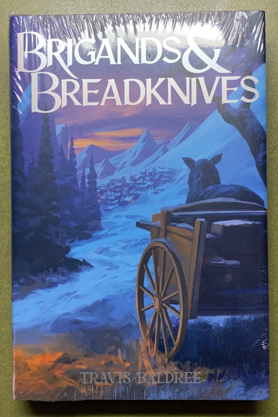Brigands & Breadknives Signed by Travis Baldree Exclusive Owlcrate Edition