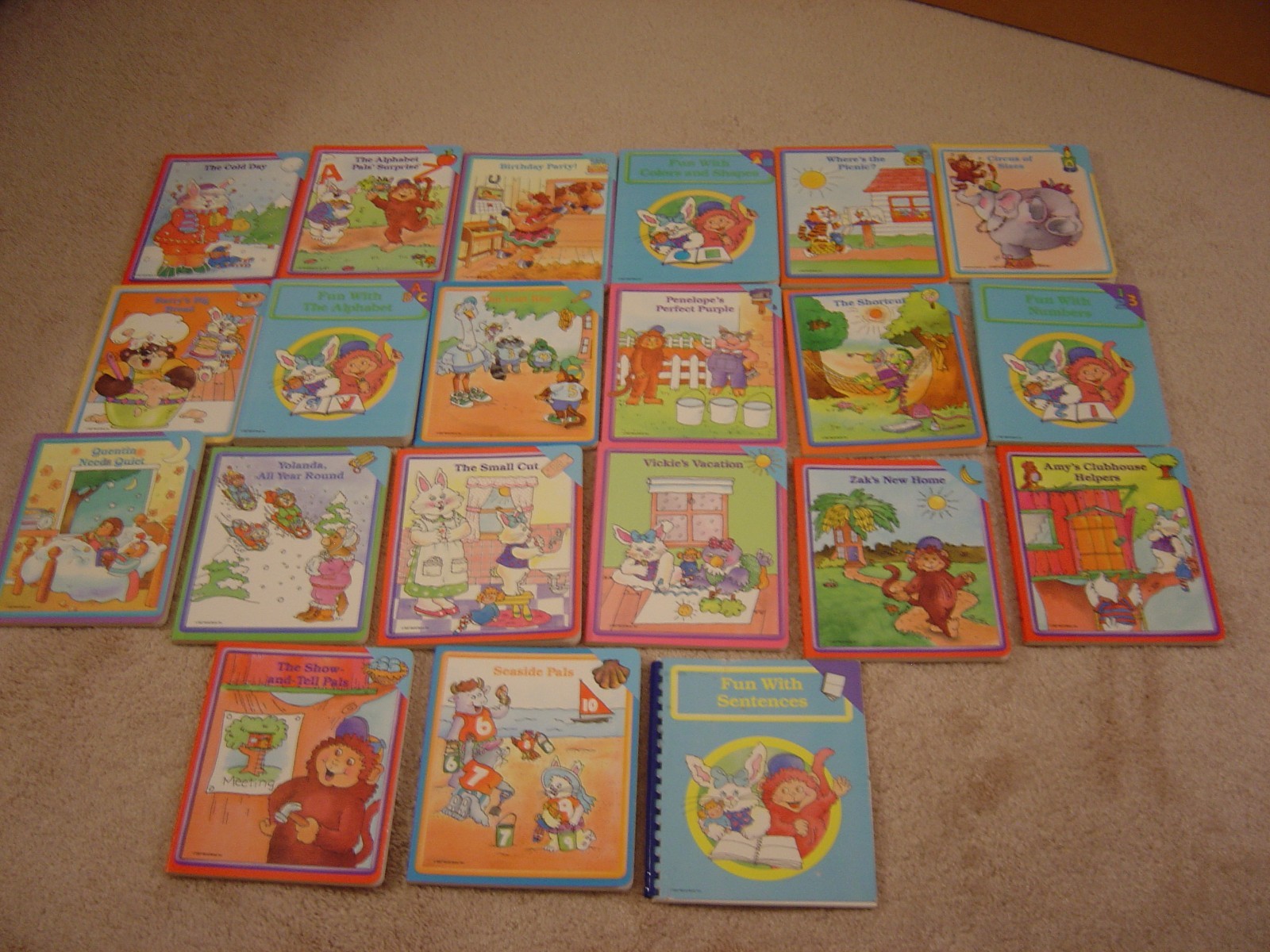 Lot of 21 Early World Of Learning Books by World Book